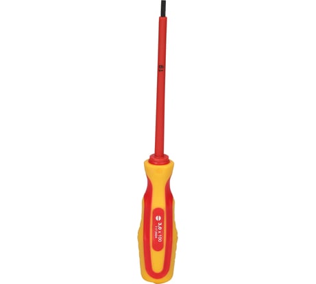 Шлицевая отвертка KS Tools VDE 3x100 мм ERGOTORQUE 117.0504