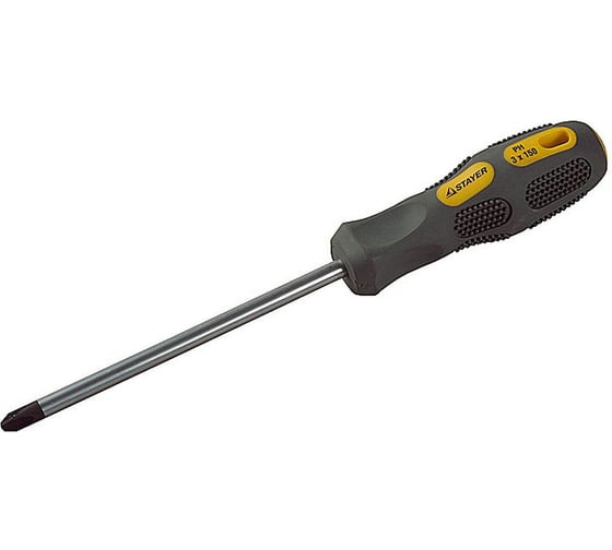 Отвертка STAYER MAX-GRIP Regular 2582-0-100 G 1