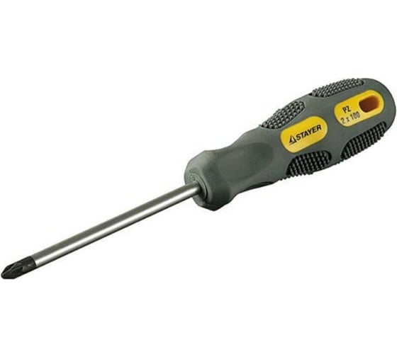 Отвертка STAYER MAX-GRIP Regular 25822-2-100 G
