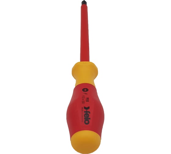 Диэлектрическая крестовая отвертка Felo PZ3x150 91530490 1
