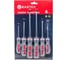 Набор отверток BARTEX 6 пр, PH 0,1,2/ SL 3,5,6, антискольз двухкомп, CrV сталь, SCDFS-6 142931 5