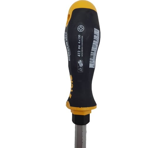 Крестовая отвертка Felo Ergonic с шестигранным лезвием PH4x150 41240540