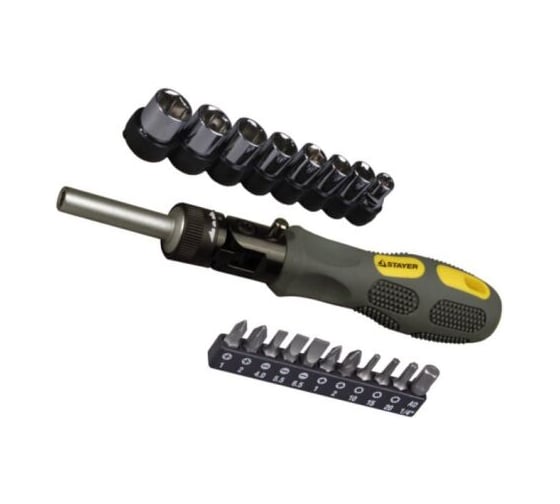 Отвертка STAYER MAX-GRIP 20 предметов 2585-H20 G