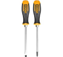 Набор ударных отверток 2 шт. INGCO HSGT680208