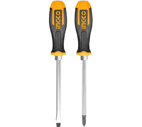 Набор ударных отверток 2 шт. INGCO HSGT680208