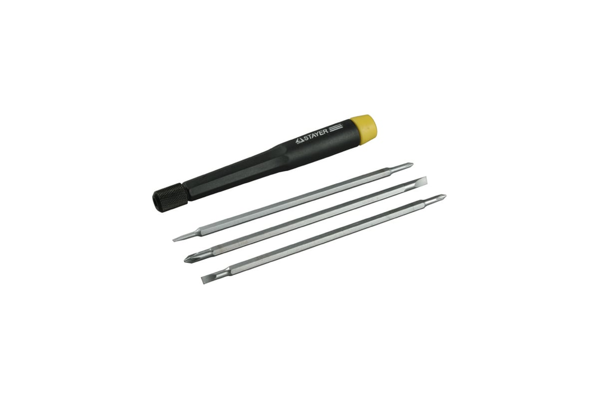 Отвертка STAYER 4 предмета 25605-H4 - выгодная цена, отзывы ...