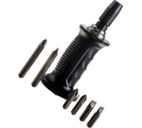 Ударная отвертка Автоdело анатомическая ручка, 6 насадок, футляр 40009 10788