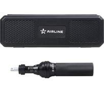 Отвертка динамометрическая Airline 1/4″, 1–3 Н·м, с набором бит 23 предмета (PH, HEX, TORX), кейс ATBN300