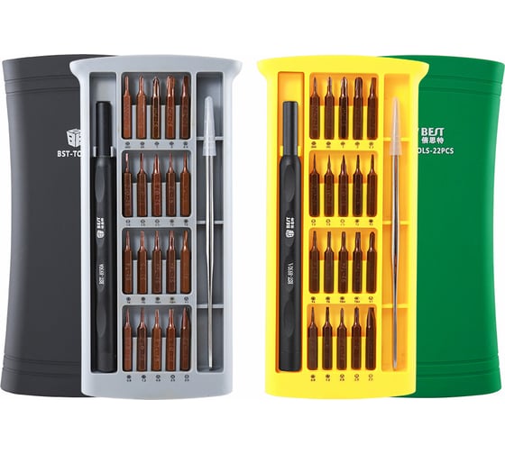 Отвертка с набором бит Amperin Best BST-8930a 062037 1