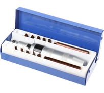 Отвертка ударная с набором бит 13пр. LIGE (PH1,PH2,PH3,SL4,SL5,SL6,SL9,H5,H6) в кейсе LG -51113 180 180132