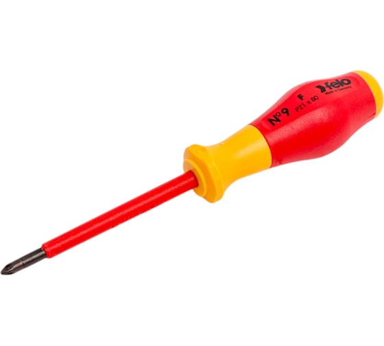 Диэлектрическая крестовая отвертка Felo PZ1x80 91510290