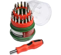 Набор для точных работ ООО "ОПТИКОМ ЭЛЕКТРИК" ЛОМ, держатель с битами, в кейсе, 31 предмет 4439701