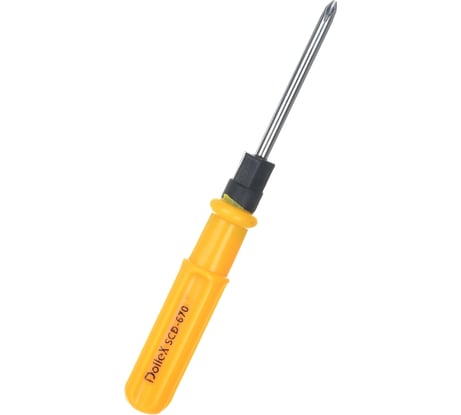 Комбинированная отвертка Dollex SL1,2x6x70 + PH2x70, 190 мм SCD-670