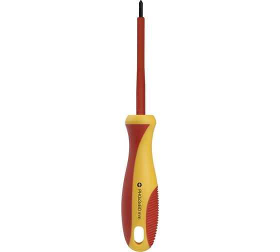 Диэлектрическая крестовая отвертка Smartbuy PH0x60, до 1000В, VDE SBT-SCI-PH0x60P1