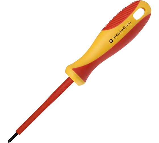 Диэлектрическая крестовая отвертка Smartbuy PH0x60, до 1000В, VDE SBT-SCI-PH0x60P1 1