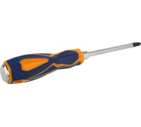 Отвертка крестовая LIGE PH2х100мм силовая, ударная LG-56422 180211