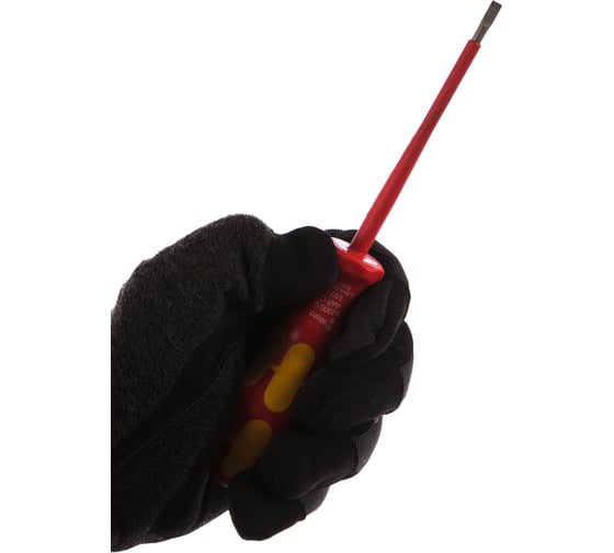 Отвёртка диэлектрическая Wera, VDE, SL 0.8х4.0х100 мм, WE-006115
