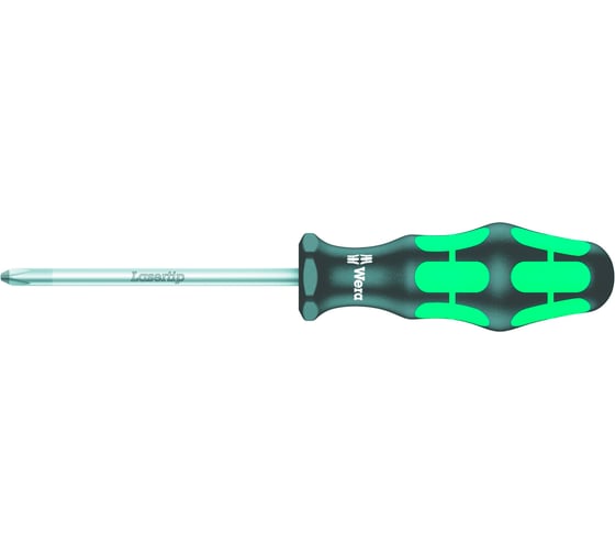 Отвёртка крестовая Wera, PH 1 х 80 мм, WE-008710