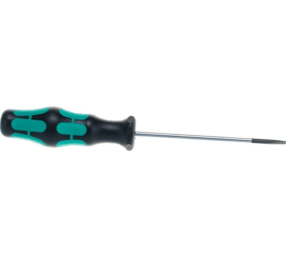 Отвёртка шлицевая Wera, 0,4 х 2,5 х 75 мм, WE-008007