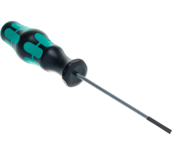 Отвёртка шлицевая Wera, 0,4 х 2,5 х 75 мм, WE-008007