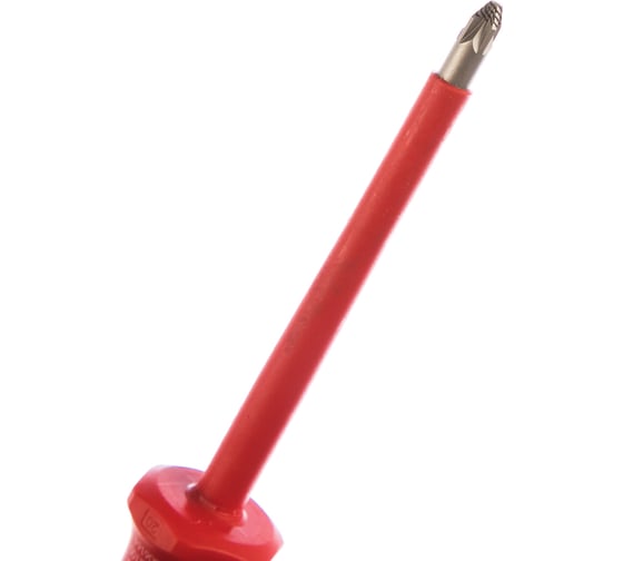 Отвёртка диэлектрическая Wera, VDE, PZ 2х100 мм, WE-006164