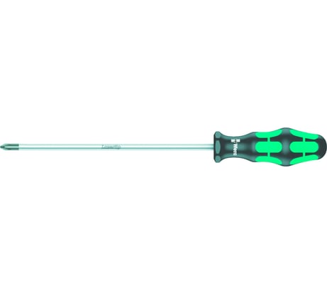 Отвёртка крестовая Wera, PH 2 х 200 мм, WE-008725