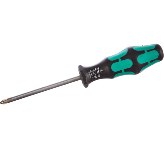 Отвёртка крестовая Wera, PH 2 х 100 мм, WE-008720