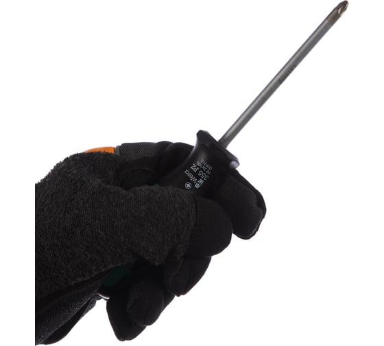 Отвёртка крестовая Wera, PZ 2x100 мм, WE-009315