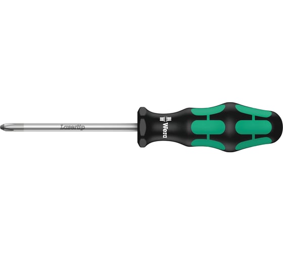 Отвёртка крестовая Wera, PZ 2x100 мм, WE-009315 1