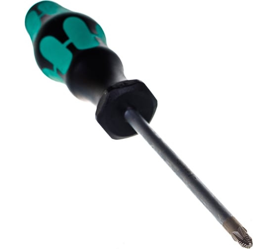 Отвёртка крестовая Wera, PZ 2x100 мм, WE-009315