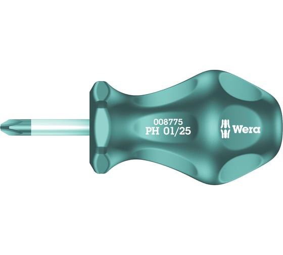 Отвёртка STUBBY  PH 01/25 мм Wera WE-008775 1
