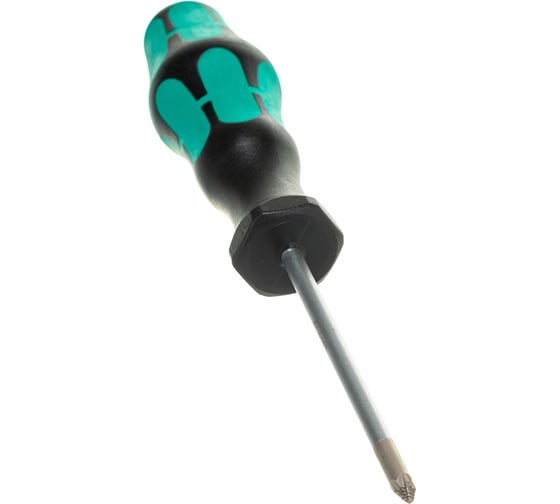 Отвёртка крестовая Wera, PZ 1 x 80 мм, WE-009310 1