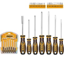 Набор отверток и бит INGCO 27 шт (5/20) INDUSTRIAL HKSDS2728