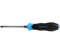 Отвертка усиленная цельнометаллическая Licota PH2 100 мм ASD-351002