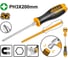 Отвертка крестовая ударная INGCO PH3 x 200 INDUSTRIAL HGTS68PH3200 2