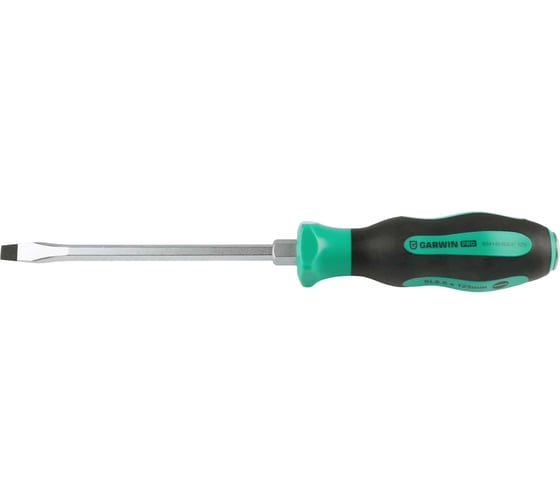 Отвертка усиленная цельнометаллическая GARWIN SL6.5, 125 мм 634145-SL6,5*125