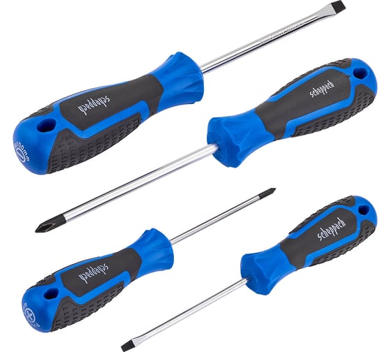 Отвертки, набор 4 предмета Scheppach Sch-7004E(66022)