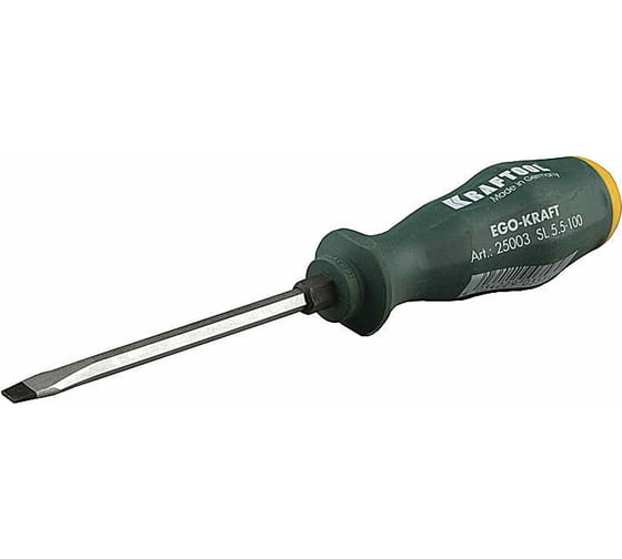 Ударная отвертка EGO-KRAFT SL 6,5 х 125 мм KRAFTOOL 25003-6,5-125