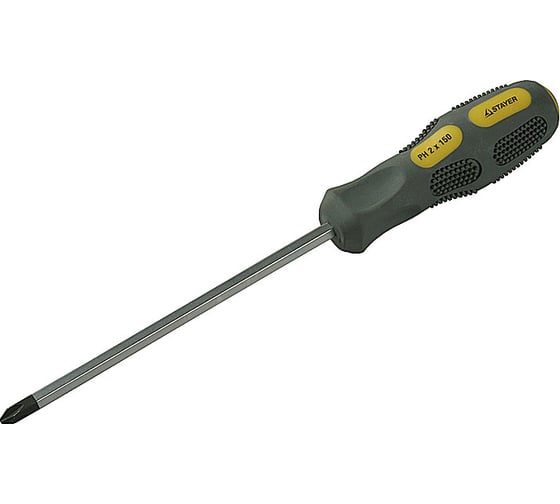 Ударная отвертка MAX-GRIP Go-Through PH №2 x 150 мм STAYER 25824-2-150 G 1