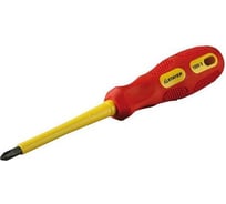 Диэлектрическая отвертка MAX-GRIP Insulated PH №1 x 80 мм STAYER 25828-1-080 G