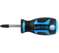 Отвертка профессиональная короткая Licota PH2 38 мм ASD-520382