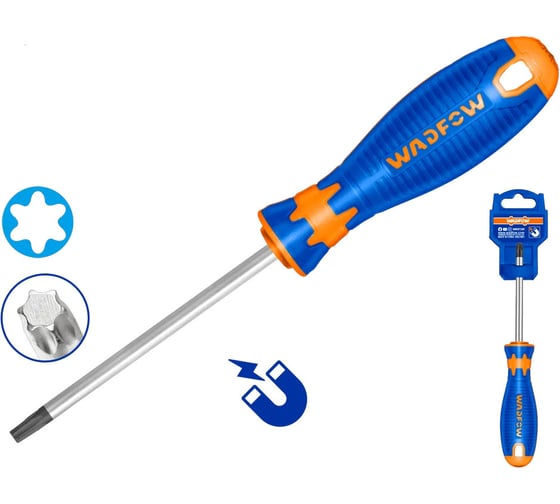 Oтвертка WADFOW Torx T20х150мм 12/144 WSDT226