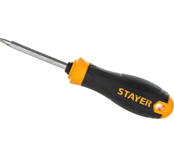 Переставная отвертка STAYER Hercules 2-in-1 80 мм PH2/SL6 2512_z02