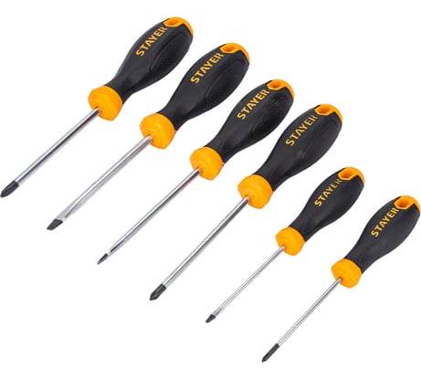 Набор отверток STAYER Hercules-X6 6 шт 2513-H6_z02