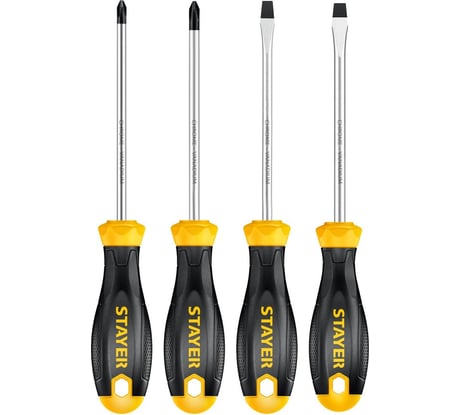 Набор отверток STAYER Hercules-4 4 шт 2513-H4_z02