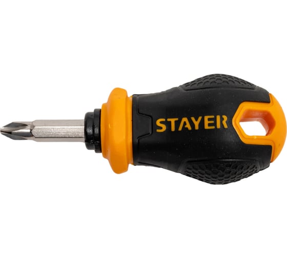 Переставная отвертка STAYER Hercules-Mini 2-in-1 38 мм PH2/SL6 2511_z02