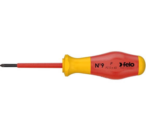 Диэлектрическая крестовая отвертка Felo PZ0x60 91500190