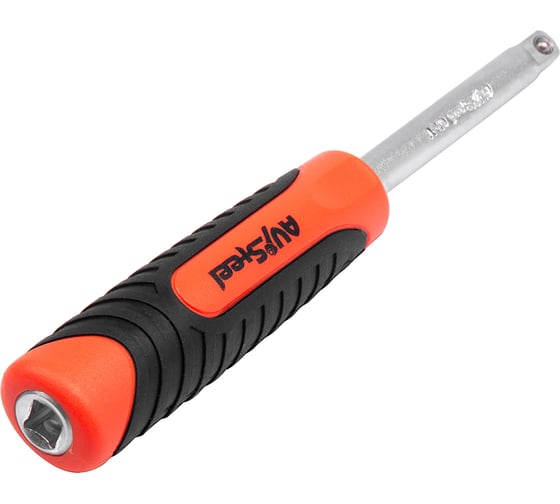 Отвертка-вороток AV Steel 1/4" 150 мм, двухкомпонентная рукоятка AV-509916