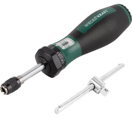 Динамометрическая отвертка WIEDERKRAFT 1/4 до 6 Нм WDK-MS0106