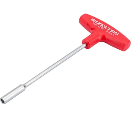 Т-образный торцевой ключ-отвертка IZELTAS 5.5x135 мм, длина 185 мм 4765190055